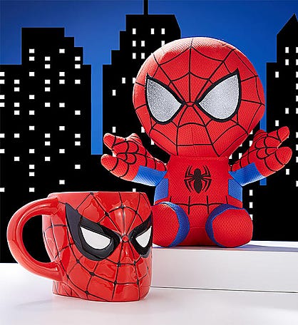 TY® Spiderman Plush and Drinkware